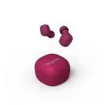 FINGERS SizeZero Pods2 - World's Tiniest TWS Earbuds Plum