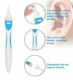 NEPROENT Smart Swab Spiral Ear Cleaner | Easy EarWax Removal Kit with 16 Disposable Soft Tips & Storage Case