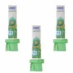 SAHIL Compostable Garbage/ Dustbin Bags (Jumbo) , size 30 inches x 40 inches, Green Colour, 3 Rolls (33 Bags)