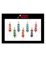 Comet Busters Multicolor Traditional Bindi For Women