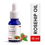 Kizenka Rosehip Seed Oil - Cold Pressed Pure & Undiluted Carrier Oil for Skin Lightening, Stretch Marks, Acne Scars, Wrinkles, Aging (10 ml) (Pack of 1)