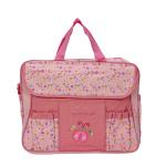 Adore Pro Multipurpose Diaper Bag cum Mother Bag - Large-Pink
