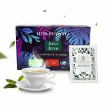 SOL Liver Detox Tea - Dandelion Root, Milk Thistle, Nettle, SarsaParilla For Liver Cleanse & Helps Fatty Liver, Anti Alcohol Herbal Teas, Helps With Bloating & Acid Reflux (20 Tea Bags)