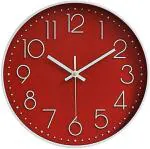 Rylan Plastic Non-Ticking Classic Digital Wall Clock 40 x 38 x 40 Millimeters
