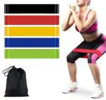 FEGSY Resistance Loop Exercise Bands for Squats, Hips, Legs, Butt, Glutes and Heavy Workout fitness