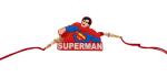 Kavim Kids RAKHI 23413 Plastic (PVC) Rakhi Set (Soft Rubber SuperMan Kids Rakhi 1 Set)