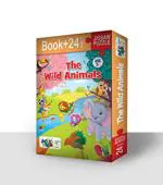Advit Toys The Wild Animals - Jigsaw Puzzle (24 Piece+ Educational Fun Fact Book Inside)