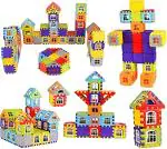 Pulsbery Building Block Set For Kids,Block Toys For Girl & Boy-72 Pcs(HOUSE BUILDING BLOCK)