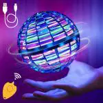 Zyronex Orb Round Shape Flying UFO Ball UFO Flying Ball Orb Shape UFO Toy Round Flying Orb Toy UFO Ball Toy Orb Shaped Flying Toy Round UFO Flying Ball Orb Flying Saucer Toy (PAK OF 1)