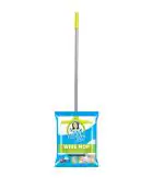 CleanJoy Wide Mop Microfiber Hygiene Poncha With Long Metal Handle