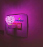 Empresa Industries Pink Electric Camphor Burner Glossy Ceramic Aroma Oil Diffuser Night Lamp