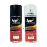 APARSPRAY Automotive Spray Paint Matte Axis Grey (RC Colour Name)+ MC Compatible for Honda Activa -225 ml (Pack of 2-Pcs)