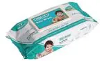 Flo-Rite Premium Baby Wet Wipes with Aloe Vera and Vitamin E - 72 Wipes (Pack of 1)