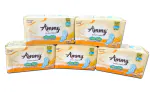 Ammy Ultra XXL Sanitary Napkins with Wings | Super Absorbent Core | 150 Sanitary Pads 5 Packs of 30Pcs Each (150 Napkins)