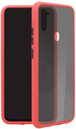 S-Hardline Samsung Galaxy M11 Red Rubber, Plastic, Fiber Back Cover