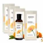 Richfeel Calendula Revitalising Skin Toner | Power of Soothing Calendula Extracts | For skin prone to Acne & Blemishes | Tightens Pores | Physician Formulated | 80 ml (Pack of 4)