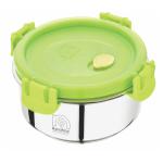 NanoNine Insulock Green Stainless Steel Double Wall Insulated Lunch Box 425 ml