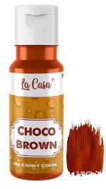 La Casa Edible Oil Candy Color - Brown 40 Ml