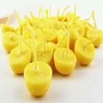 PUSPANJALI HERBALS Vanaspati Ghee Diya Wicks (100 Pieces), Efficient Burning Duration, Vegan Diya batti for Puja - Pack of 2