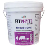 REFIT ANIMAL CARE Phytase Enzyme for Phosphorus Absorption in Cattle, Poultry & Aqua 5 kg, FitPhyte Granules