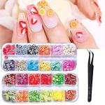 Maycreate 2 Boxes 3D Nail Art Kit Fruit Slices - Azbm2-15Nfc1S