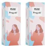 PLUSH Preg-Oh! Midstream Pregnancy Test Kit (3 Tests x pack of 2)