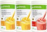 HERBALIFE NUTRITION MANGO - BANANA CAREMAL - STRAWBERRY SHAKE MIX -3 PCS 500GMS