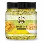 OM BANNA Premium Seedless Green Raisins Kishmish | Nutritious| Rich in Iron (500g)