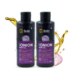 Belle ORGANICS Red Onion Hair Oil Combo Pack of 2- 200ml each