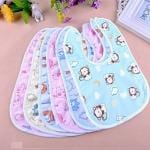 Babygo Waterproof Baby Apron with Bib set of 6