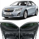 Able Dotnet Car Magnetic Sun Shade Curtains 4 Door with Zipper for Chevrolet Cruze Set of 4 Pcs