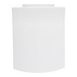 BLUECERA Polypropylene Toilet Seat Cover | PVC Toilet Seat Cover Commode with Cover | Commode Seat For Toilet | Noise Proof Toilet Seat Cover | Sleek Design Easy Installation (White)