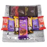 SurpriseForU Dairy Milk Silk Bournville Chocolate Hamper | Chocolate Gift | Chocolate Basket Hamper | 601