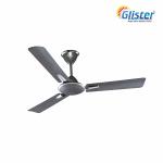 GLISTER Bright ideas! Bright Future! Blossom-Decorative ceiling fan-1200MM(48 inch)-Grey-3 Blade
