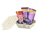 Chocolates With Golden Box |Chocolate Gift for Diwali, Anniversary, Valentine's Day, Birthday, Christmas