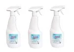 KWEL Multi purpose Flat Spray Bottle 500ml Capacity - Pack of 3 (White)