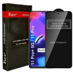 FAD-E Tempered Glass Screen Protector Guard for Redmi Note 11 Pro+ 5G / Note 11 Pro/Mi Redmi Note 11 Pro Plus 5G (Transparent), Edge to Edge Full Screen Coverage