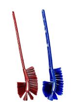 ShopiMoz Double Hockey Toilet Brush (Pack of 2 piece)
