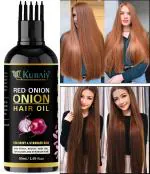 KURAIY Onion Oil Hair Growth Products Fast Growing Hair Oil Loss Care Liquid Hair Scalp Treatment Beauty Health Hair Growth OIL (50 ml) & (MEN & WOMEN)