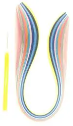 BanteyBanatey Set of 10mm Quilling Strips and Quilling Tool/Needle