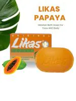 Likas Papaya Whitening Herbal Soap For Face and body