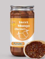 Kababi Punjabi Sweet Mango Chutney 400GM I Aam Ki Meethi Chutney