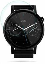 Spnrs Transparent Edge To Edge Screen Guard for Motorola Moto 360 Gen 2 Smartwatch (Pack of 2)