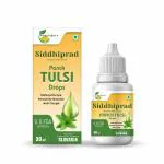 SIDDHIPRAD Panch Tulsi Drops Prevent Respiratory Diseases| Immunity Booster | Smooth Skin & Healthy Hair|Stress Reliever|Controls Blood Sugar |Reduce Inflammation | Weight Loss |Stomach Related Issues The Queen Of Herbs| Herbal life | Oral Health|PACK3