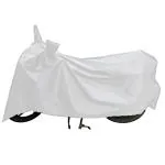 HYAKTAIRS-CFMoto 250SR BS6- Water Resistant | Dustproof | UV Protection Motorcycle / Bike Body Cover With Mirror Pockets & Lock Belt (Strip Red)