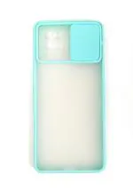 U&E Sky Blue Tpu Back Cover For Samsung F22