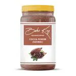 BAKE KING Natural & Organic Cocoa Powder for Cake and Chocolates 400gm | Natural Cocoa Powder, Cocoa Powder for Chocolate Cake Making & Chocolate Shake (Unsweetened and Vegan)