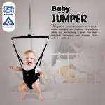 NHR Baby Jumper & Walker (Carry Capacity : 13KG) Baby Cuddler (Black, Hip Carry)