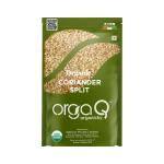 OrgaQ Organicky Organic Dhaniya/Coriander Split - 500 Grams(250gX 2)