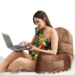 Dormyo Amore Bear Hug Pillow, Reading & Bed Rest Golden Rust (King Size)